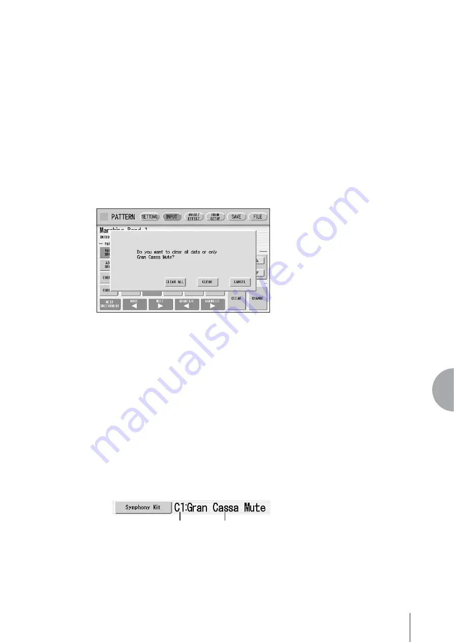 Yamaha Electone Stagea ELS-01C Owner'S Manual Download Page 151