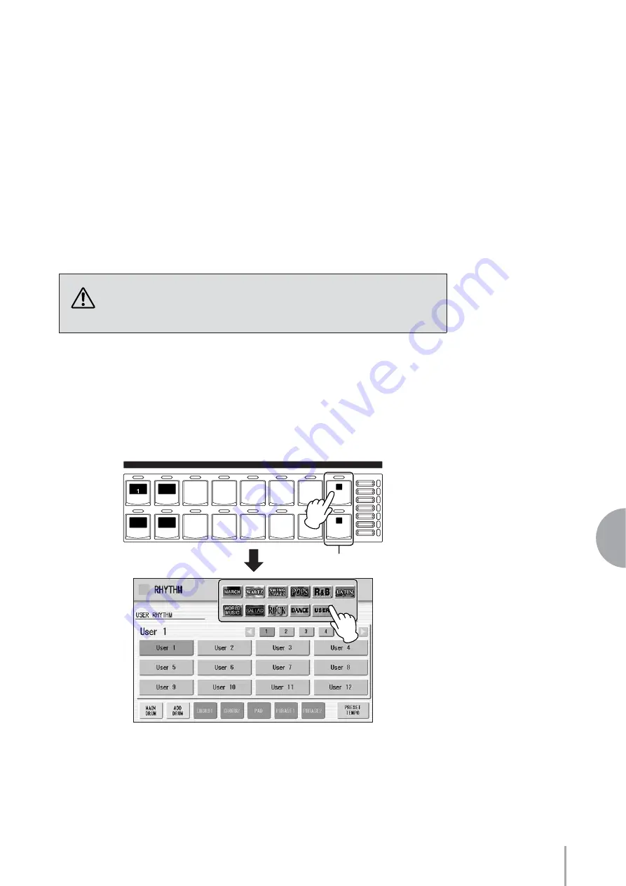 Yamaha Electone Stagea ELS-01C Owner'S Manual Download Page 165