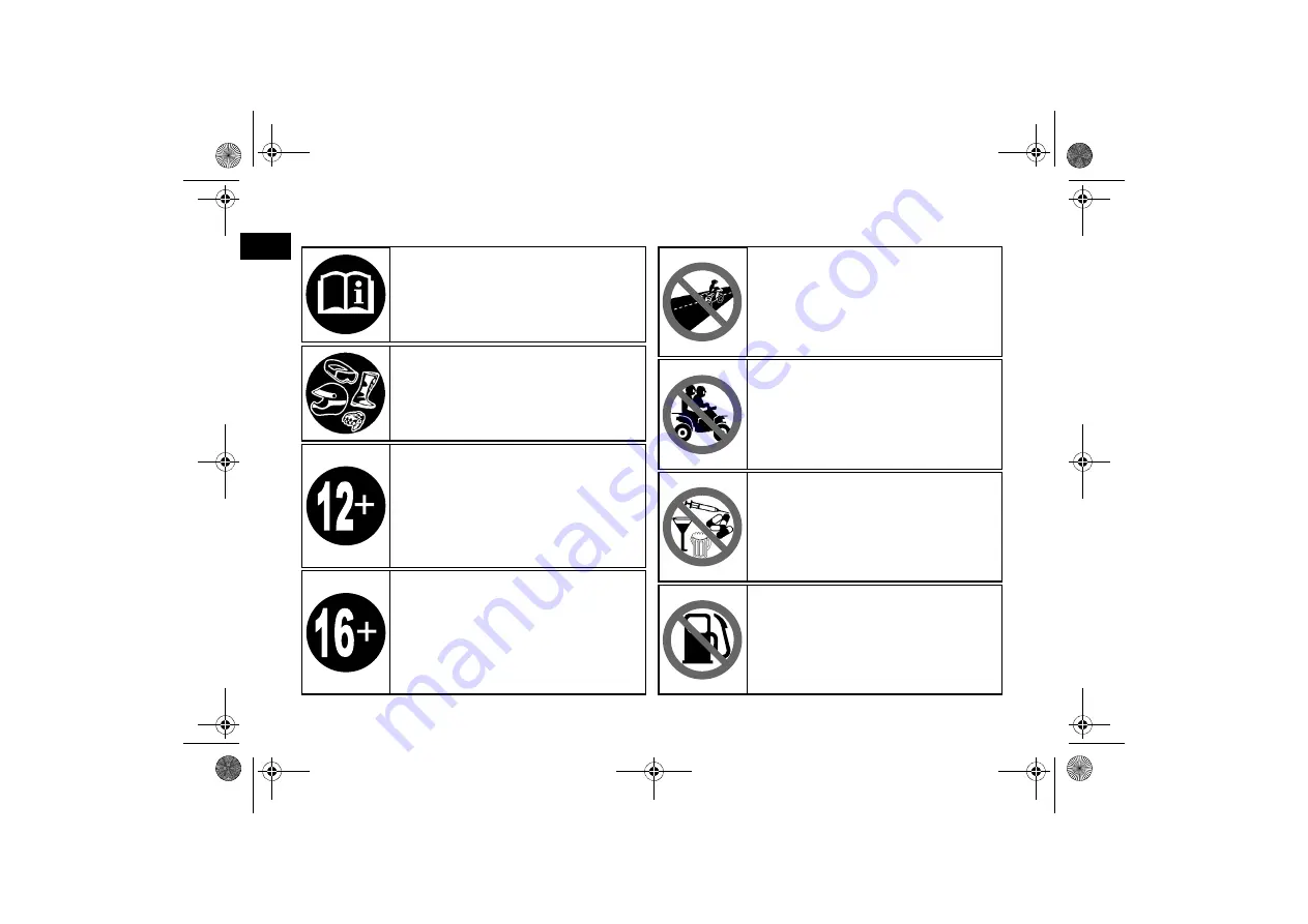 Yamaha GRIZZLY 450 2013 Owner'S Manual Download Page 16