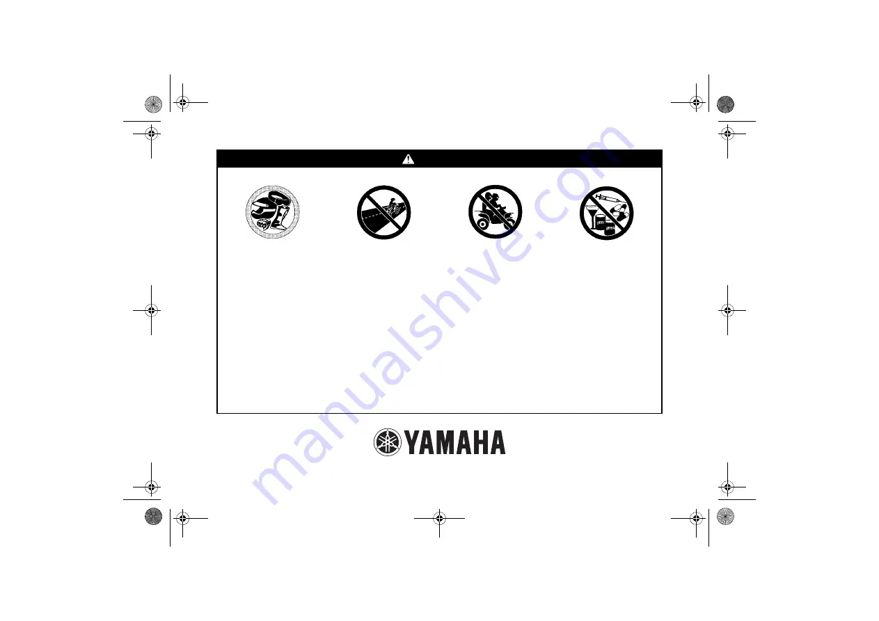 Yamaha GRIZZLY 450 2013 Owner'S Manual Download Page 174