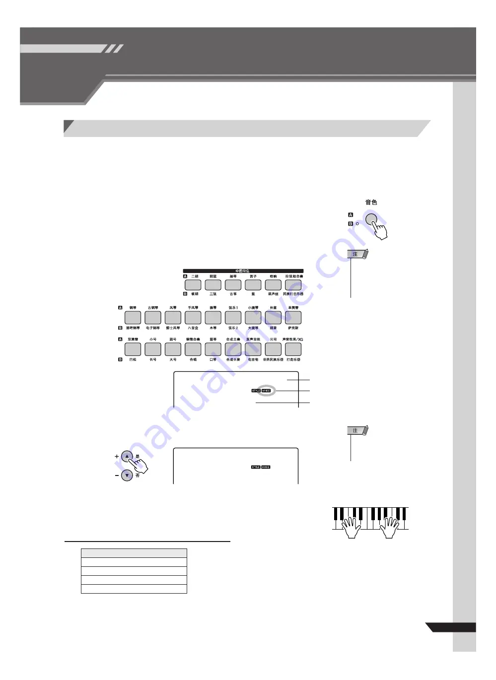 Yamaha KB-180 Скачать руководство пользователя страница 23