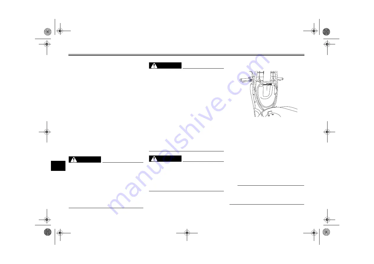 Yamaha LEXI Owner'S Manual Download Page 62