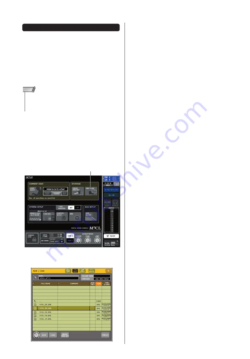 Yamaha M7CL StageMix V1.5 Supplementary Manual Download Page 2