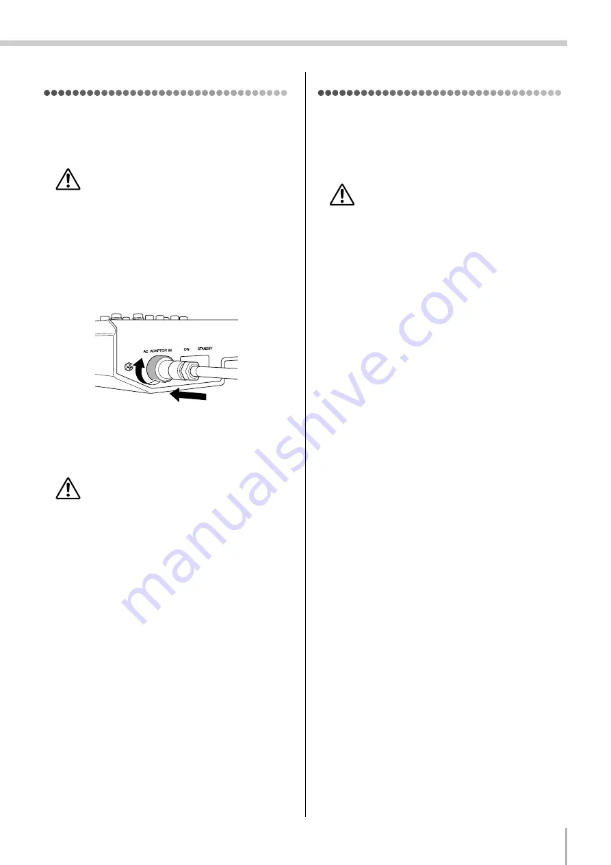 Yamaha MG8/2FX Owner'S Manual Download Page 5