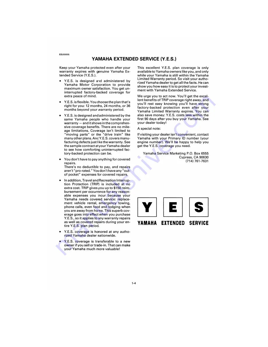 Yamaha MM600D Owner'S Manual Download Page 11