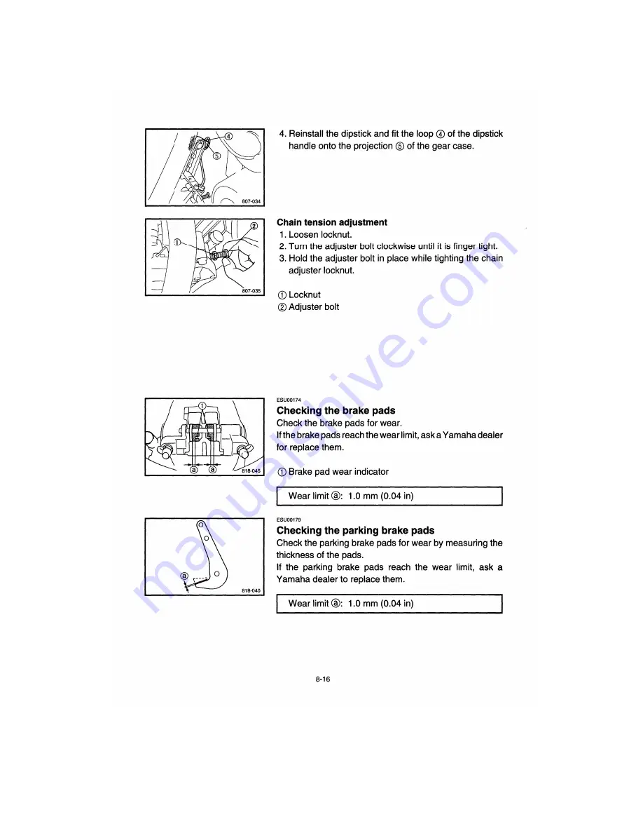 Yamaha MM600D Owner'S Manual Download Page 62