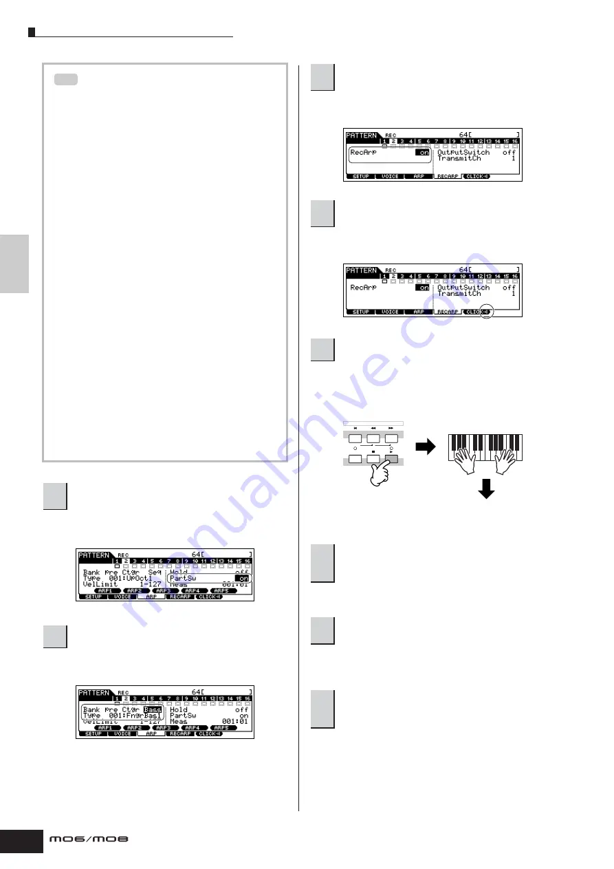 Yamaha MO6 Owner'S Manual Download Page 80