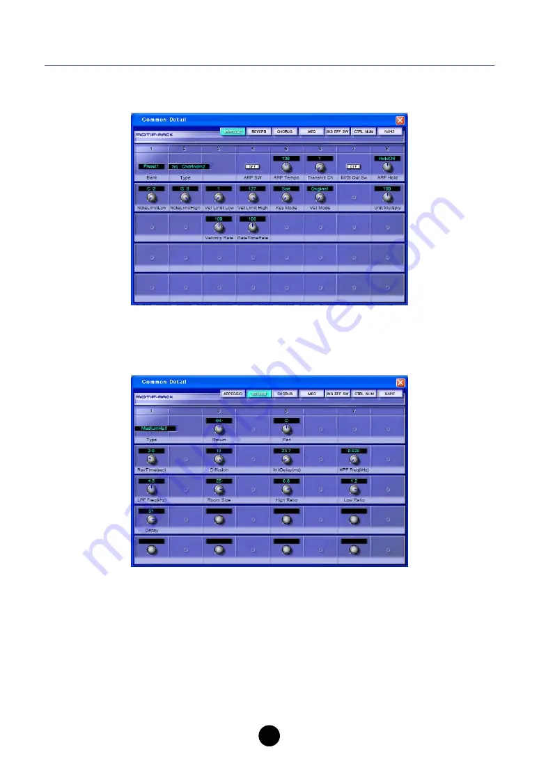 Yamaha MOTIF RACK Music System Owner'S Manual Download Page 23