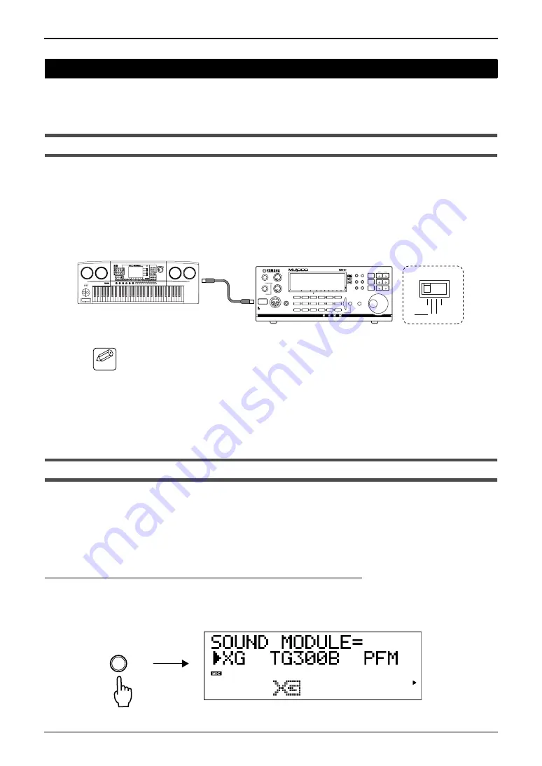 Yamaha MU1000 Owner'S Manual Download Page 38