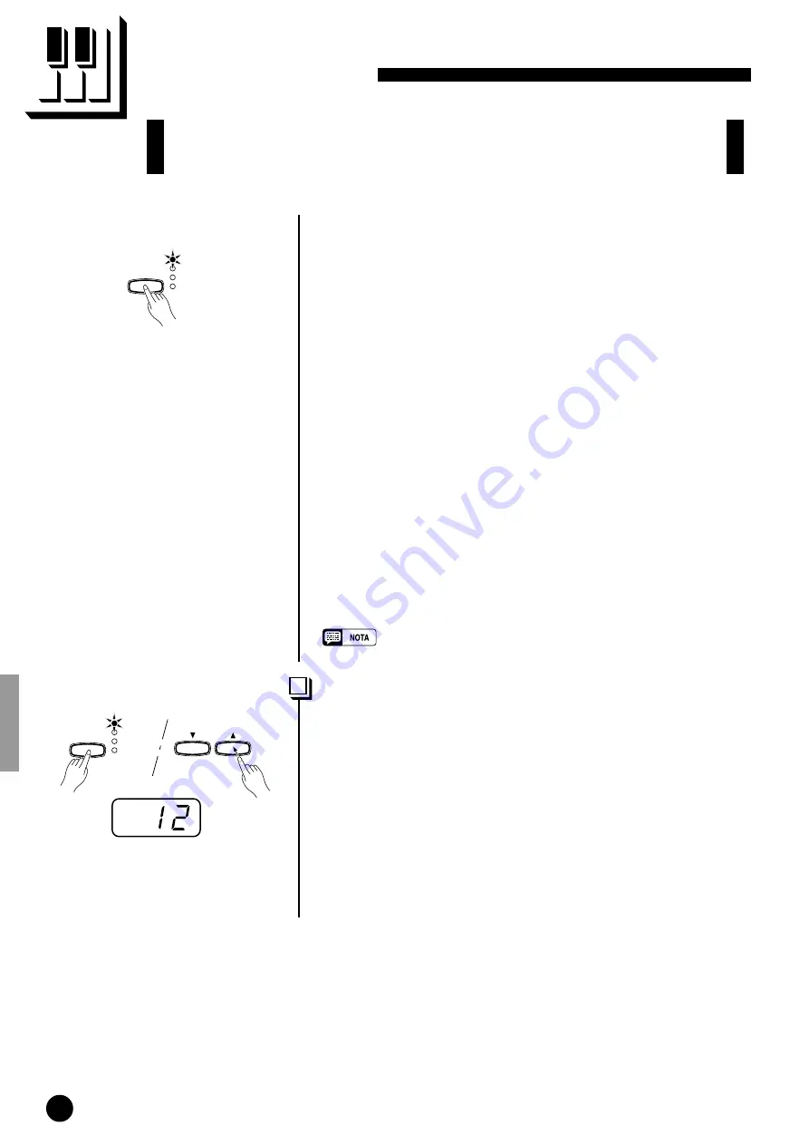 Yamaha PDP-101 Manual De Instrucciones Download Page 16