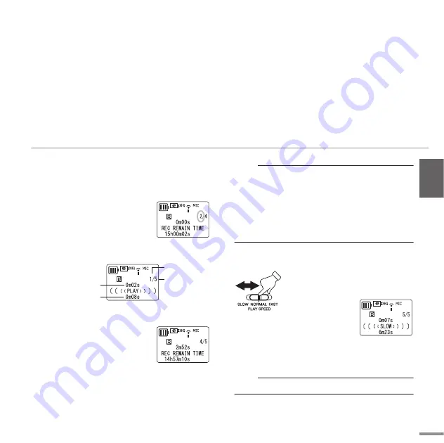 Yamaha POCKETRAK 2G - 2 GB Digital Player Owner'S Manual Download Page 21