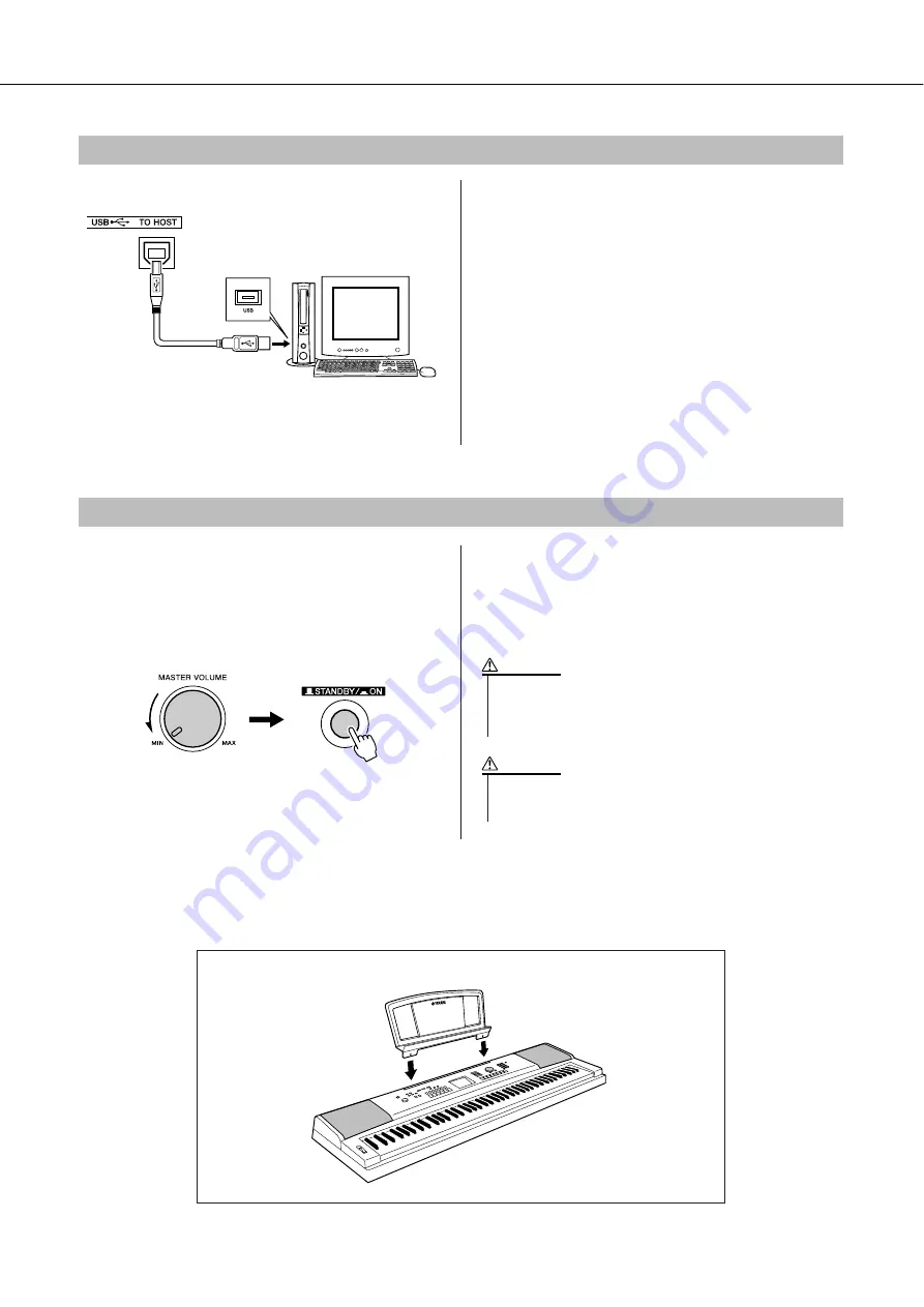 Yamaha Portable Grand DGX-630 Owner'S Manual Download Page 15