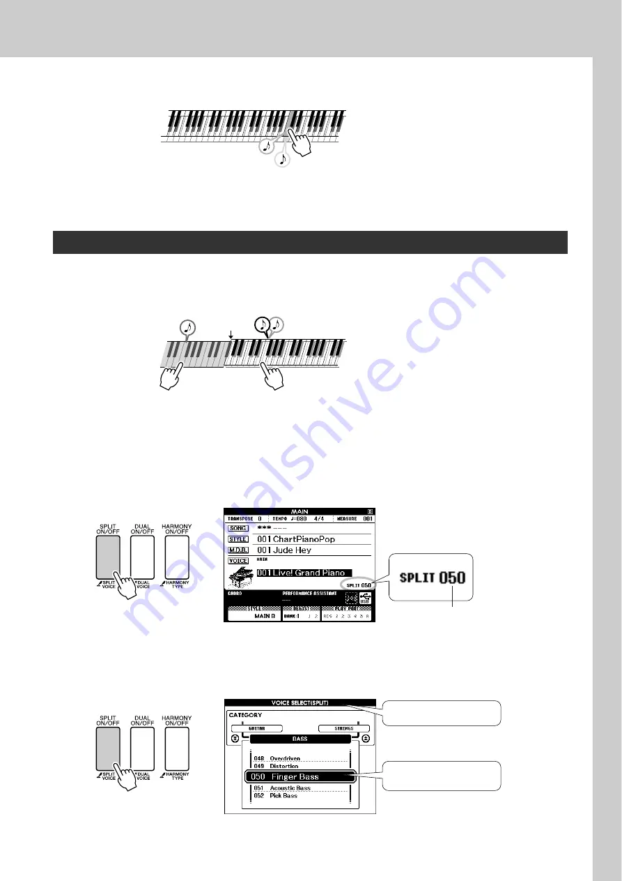 Yamaha Portable Grand DGX-630 Owner'S Manual Download Page 21