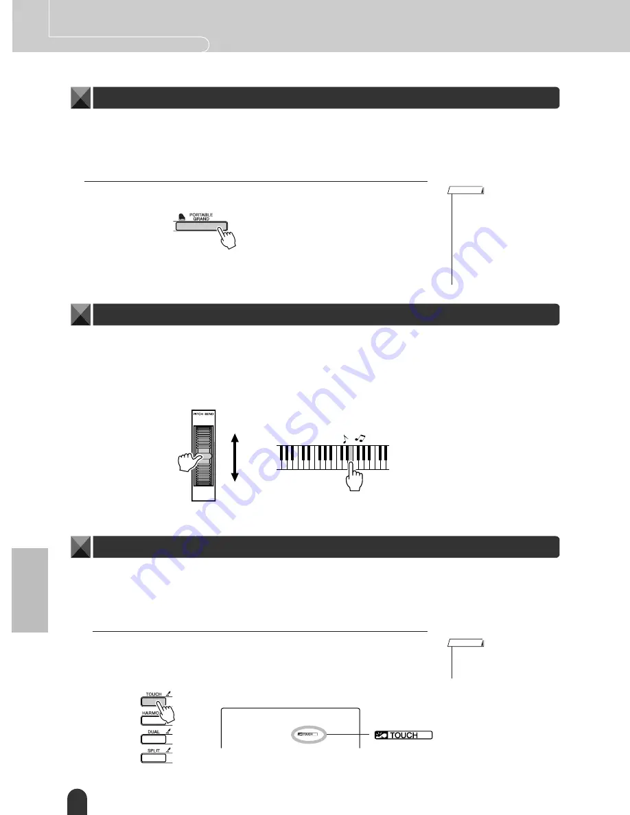 Yamaha PortableGrand DGX-203 Mode D'Emploi Download Page 22