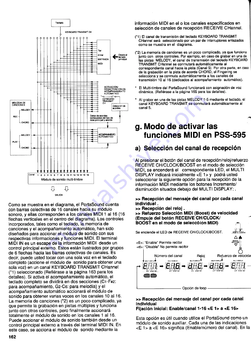 Yamaha PortaSound PSS-595 Manual Del Usuario Download Page 32