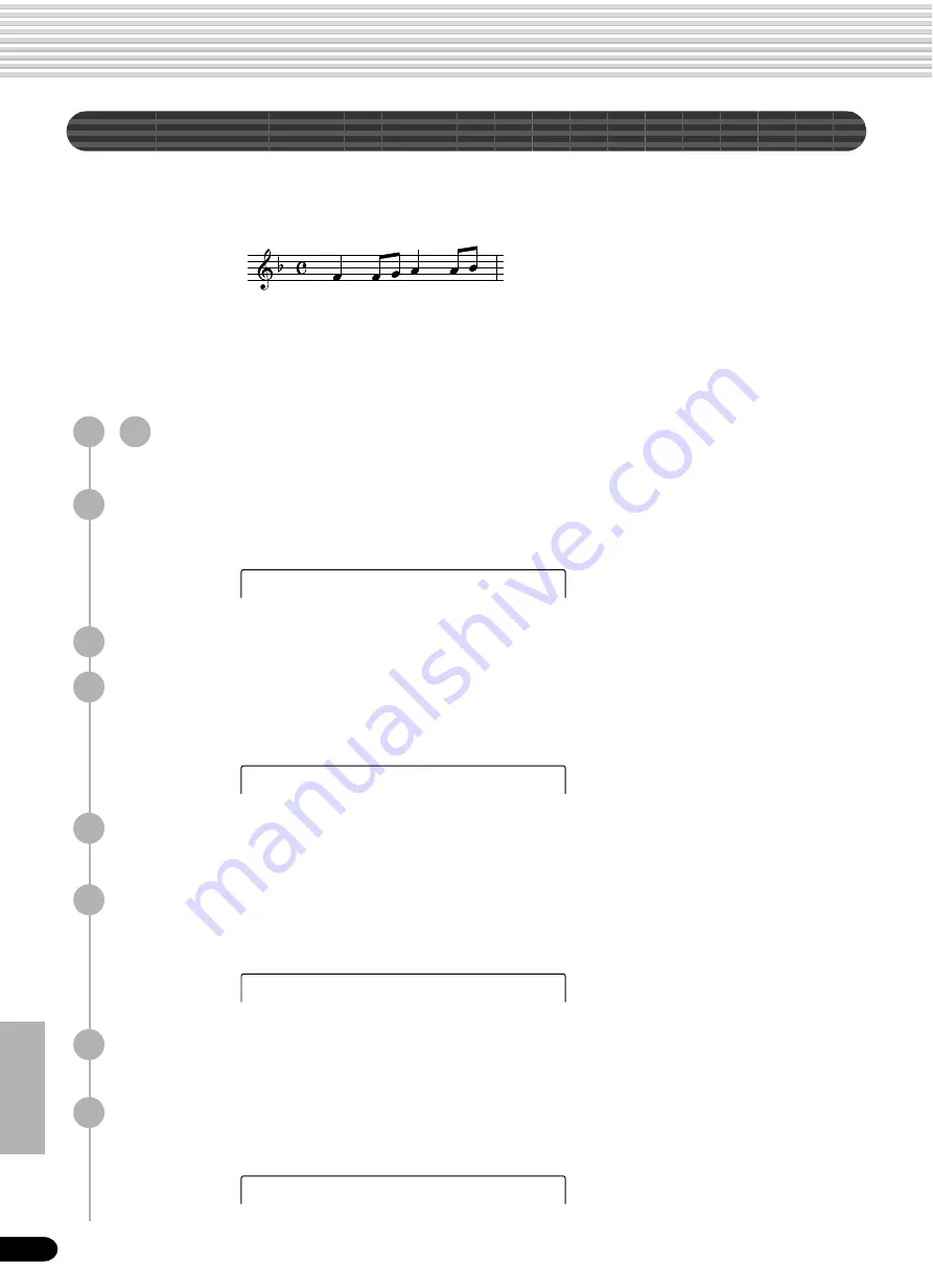 Yamaha Portatone PSR-540 Manual De Instrucciones Download Page 103