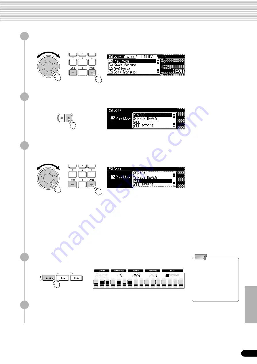 Yamaha PortaTone PSR-640 Manual De Instrucciones Download Page 77