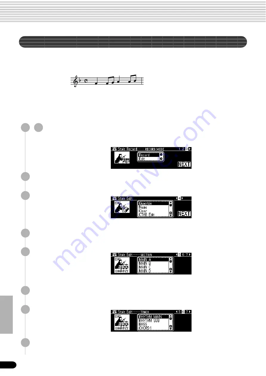 Yamaha PortaTone PSR-640 Скачать руководство пользователя страница 116