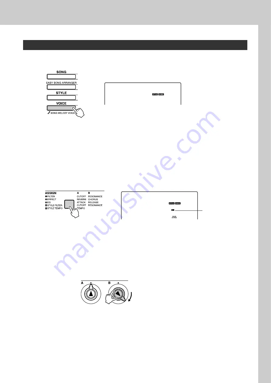 Yamaha Portatone PSR-E403 Manual Download Page 21