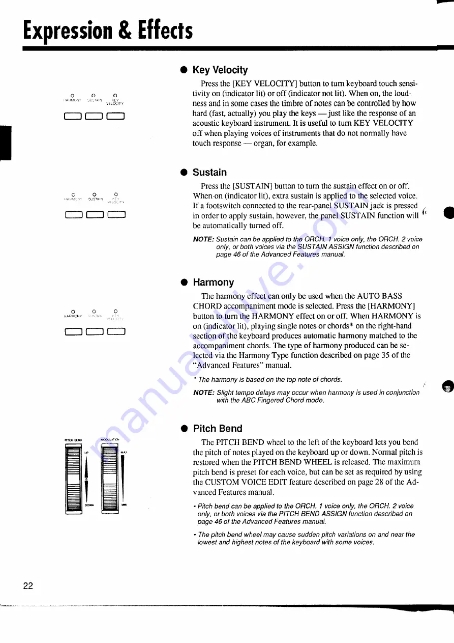 Yamaha Protatone PSR-6700 Getting Started Manual Download Page 24