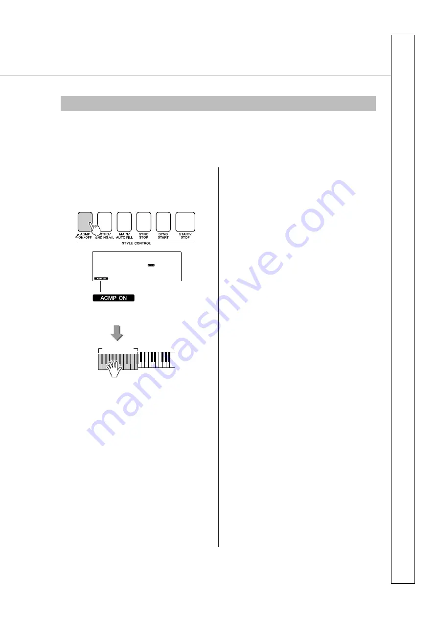 Yamaha PSRE413 - KEYBOARD USB 100 PATTERNS Gebruikershandleiding Download Page 73