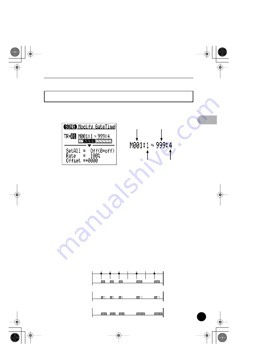 Yamaha QY100 Data Filer Bedienungsanleitung Download Page 153