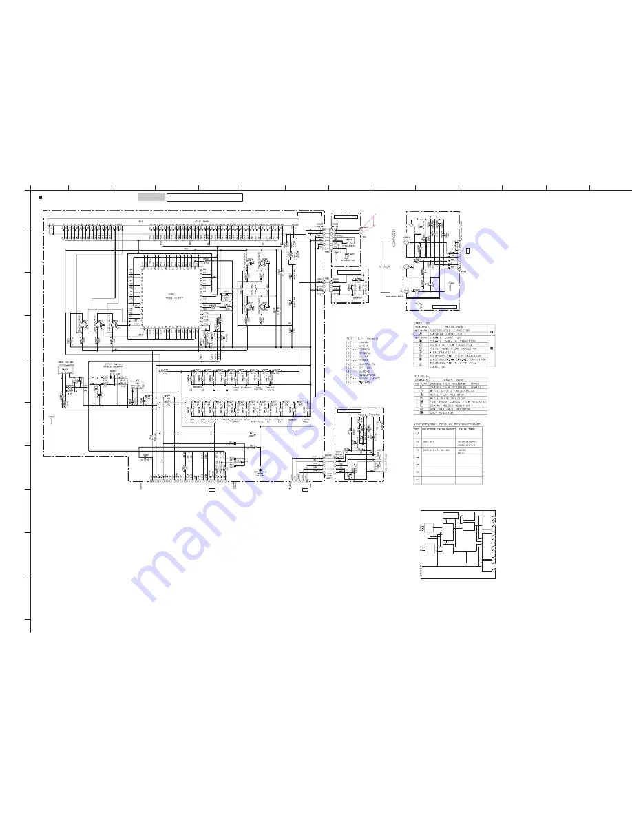 Yamaha RX-V557 Service Manual Download Page 85