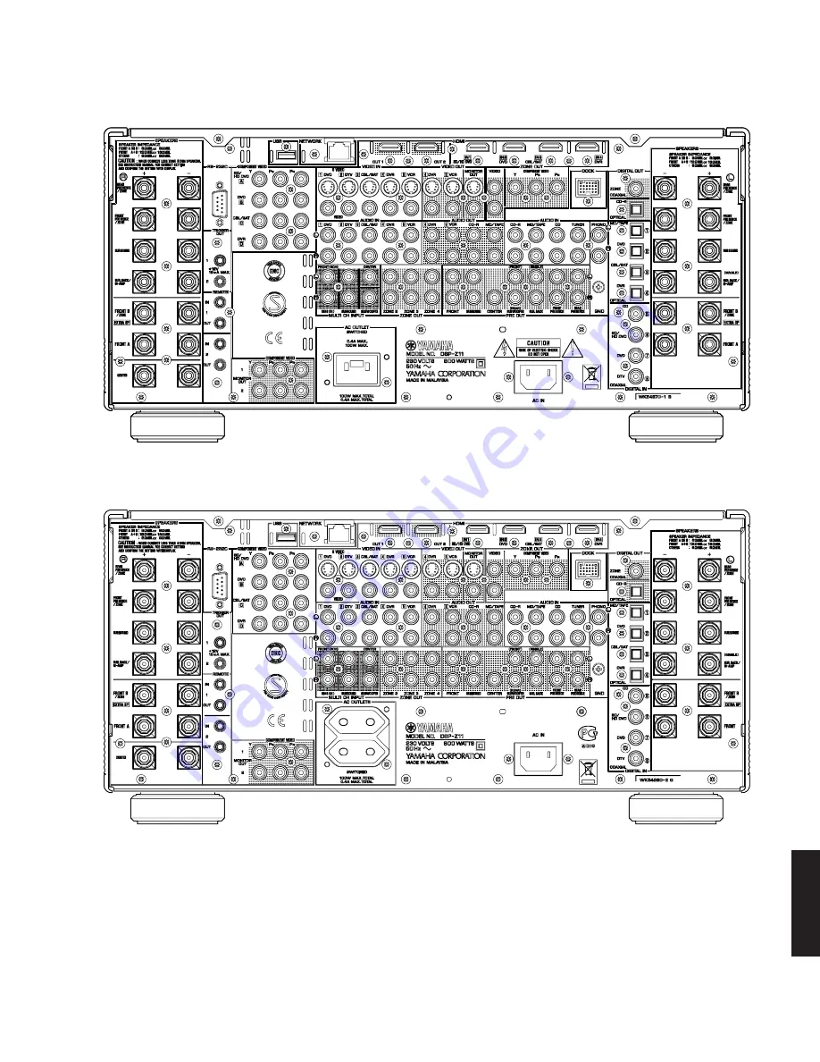 Yamaha RX-Z11 - AV Receiver Service Manual Download Page 9