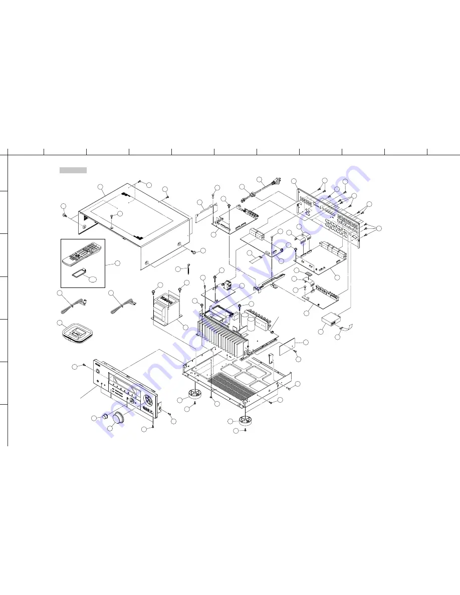 Yamaha RXV559 - AV Receiver Service Manual Download Page 112