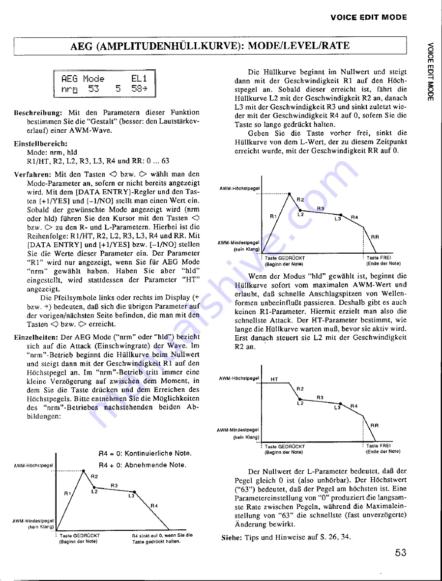 Yamaha TG55 Bedienungsanleitung Download Page 57