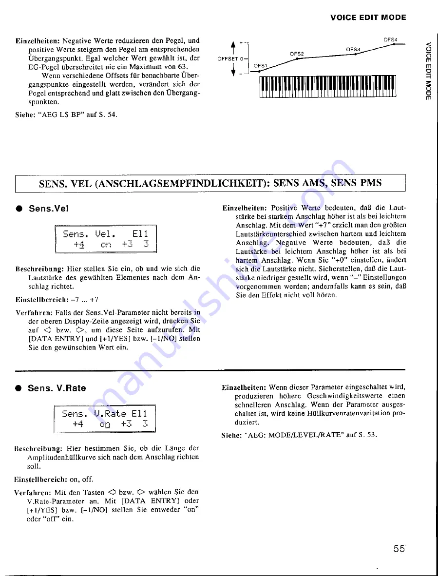 Yamaha TG55 Bedienungsanleitung Download Page 59