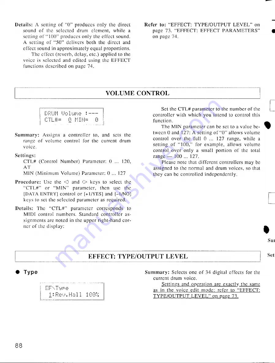 Yamaha TG55 Instruction Manual Download Page 9