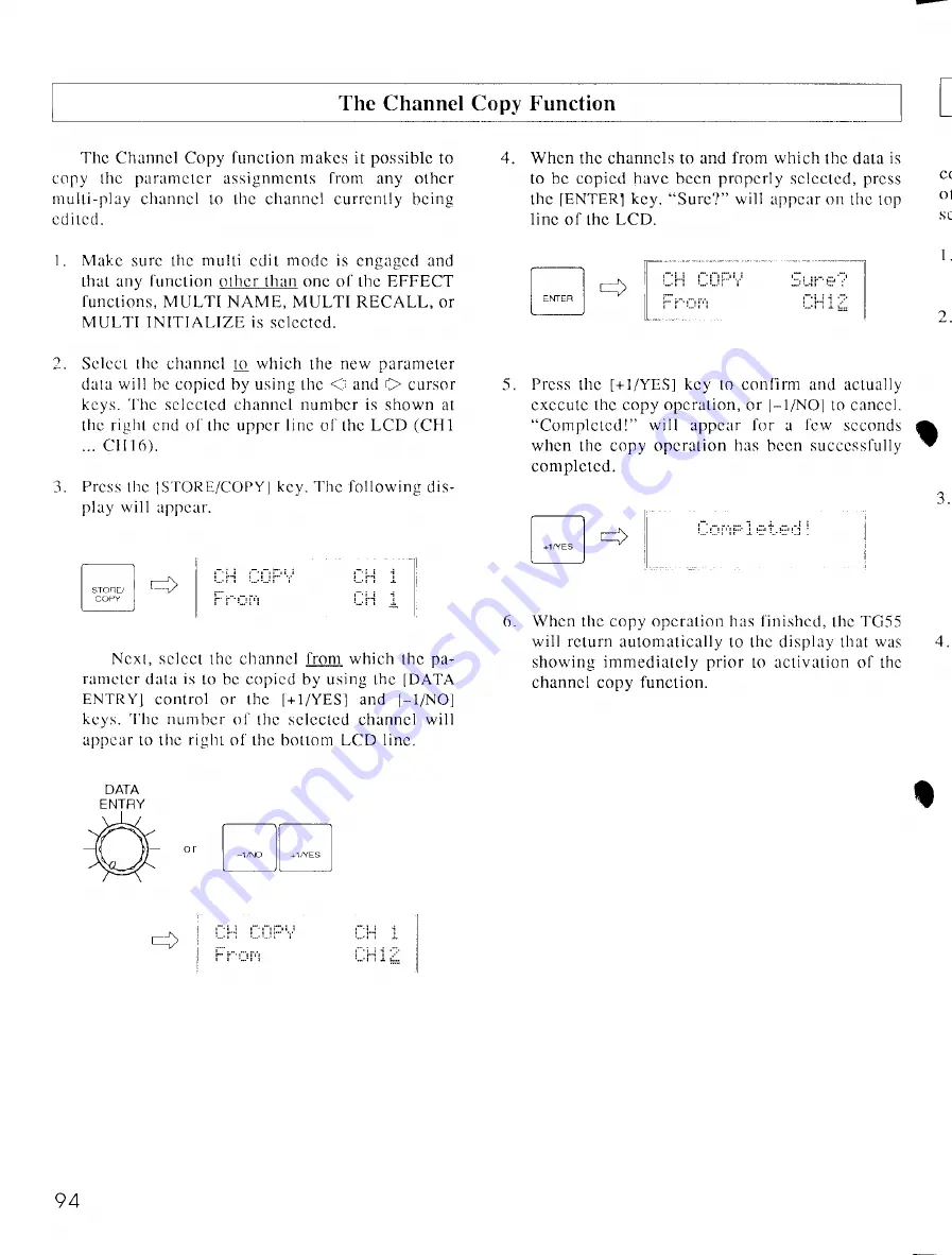 Yamaha TG55 Instruction Manual Download Page 15