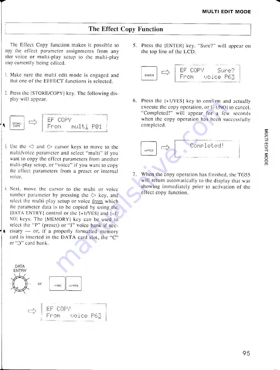 Yamaha TG55 Instruction Manual Download Page 16