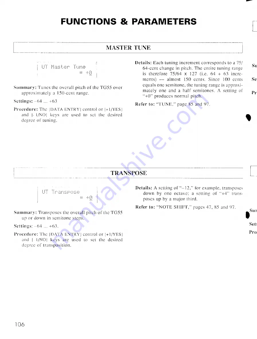 Yamaha TG55 Instruction Manual Download Page 27