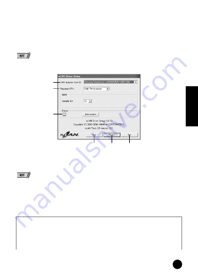 Yamaha TOOLS for MY16-mLAN Installation Manual Download Page 15