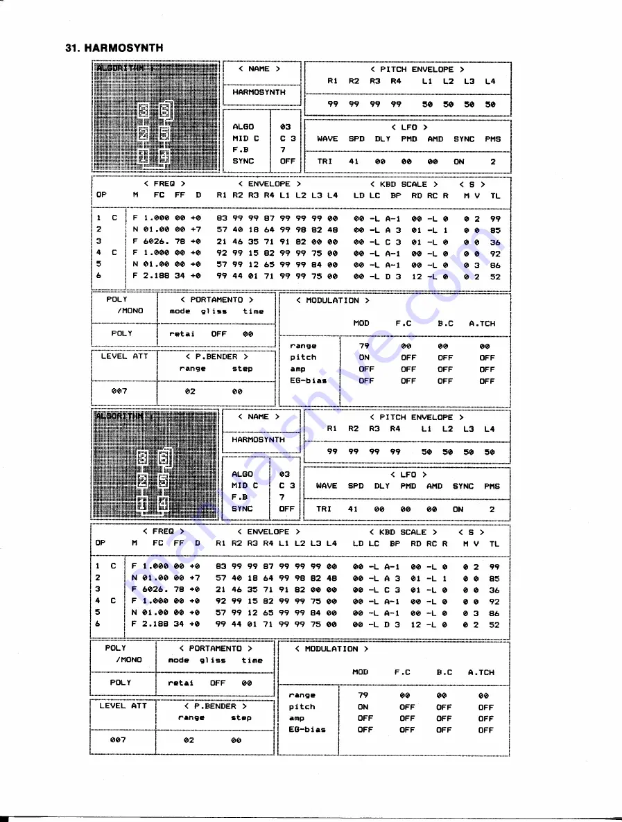 Yamaha TX-216 Performance Notes Download Page 35