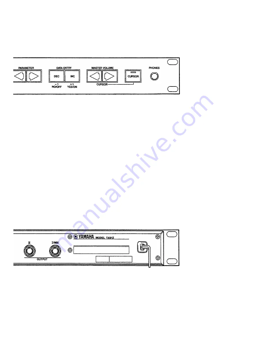 Yamaha TX-81Z Product Manual Download Page 10