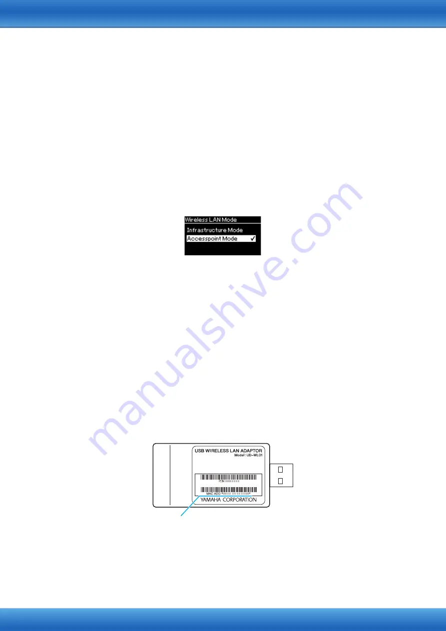 Yamaha UD-WL01 Connection Manual Download Page 5