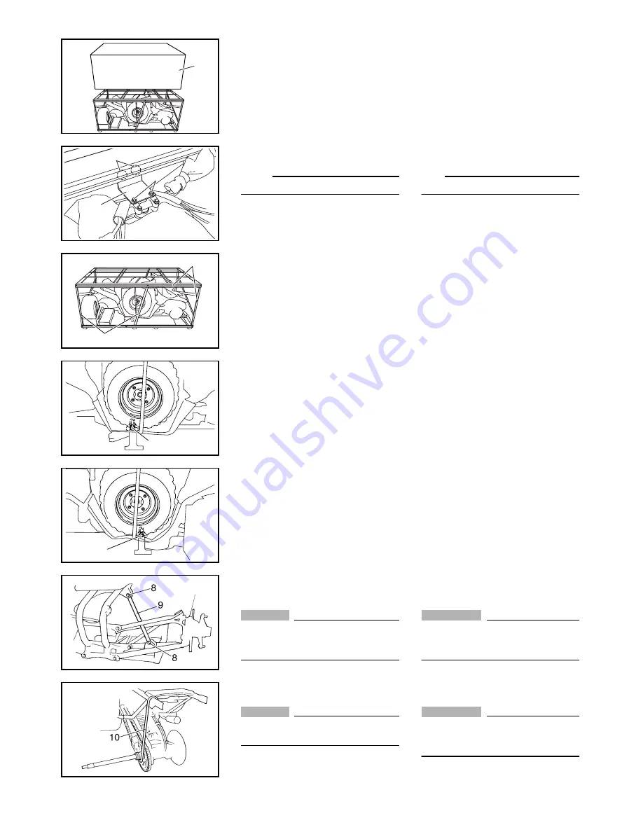 Yamaha WARRIOR YFM350XS Assembly Manual Download Page 5