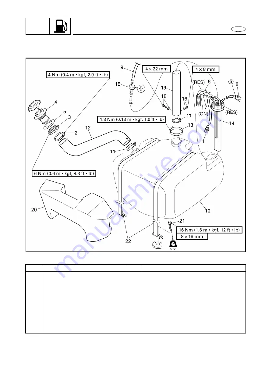 Yamaha WaveRunner GP1200R Скачать руководство пользователя страница 55