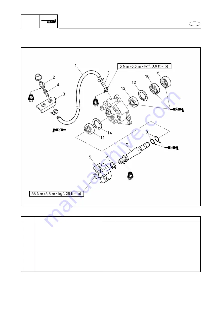 Yamaha WaveRunner GP1200R Скачать руководство пользователя страница 144