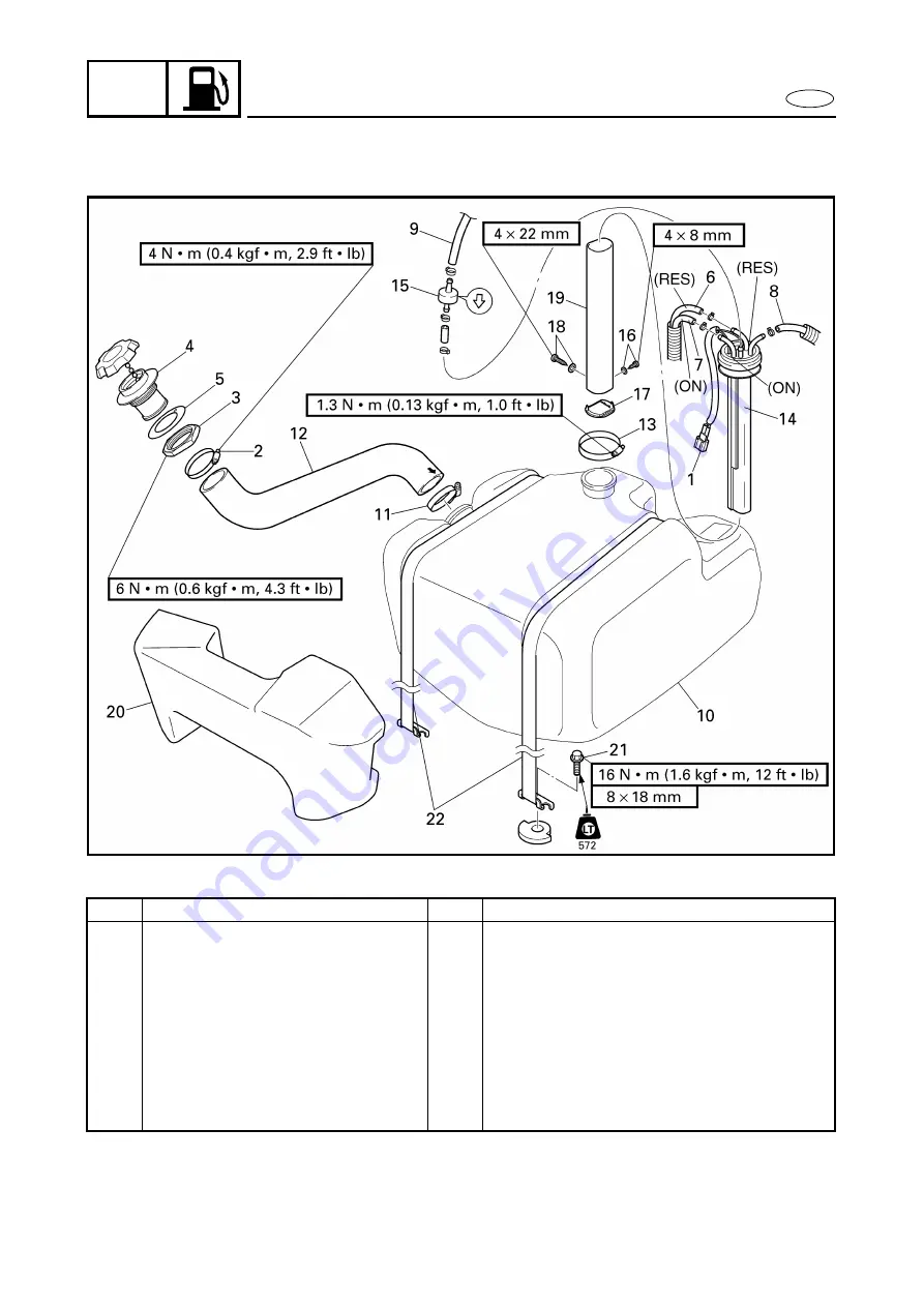 Yamaha WaveRunner GP800R Скачать руководство пользователя страница 59