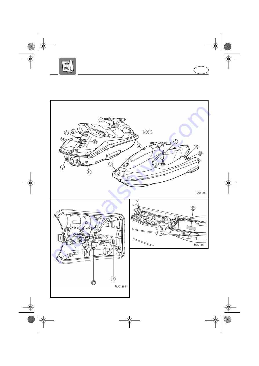 Yamaha XL700 WaveRunner 2001 Owner'S/Operator'S Manual Download Page 10