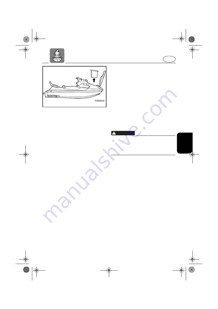 Yamaha XL700 WaveRunner 2001 Owner'S/Operator'S Manual Download Page 51