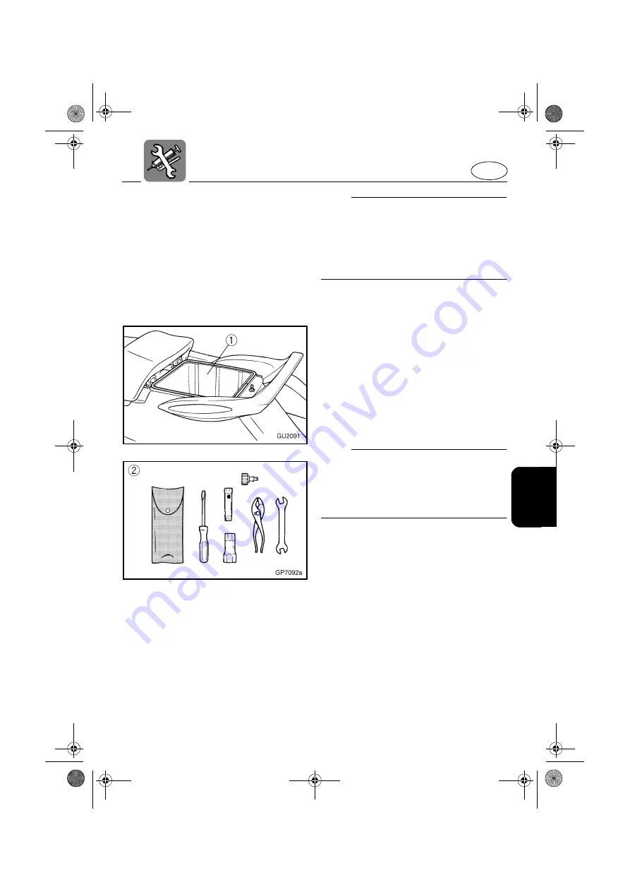 Yamaha XL700 WaveRunner 2001 Owner'S/Operator'S Manual Download Page 87