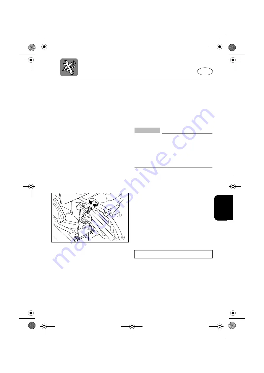 Yamaha XL700 WaveRunner 2001 Owner'S/Operator'S Manual Download Page 99