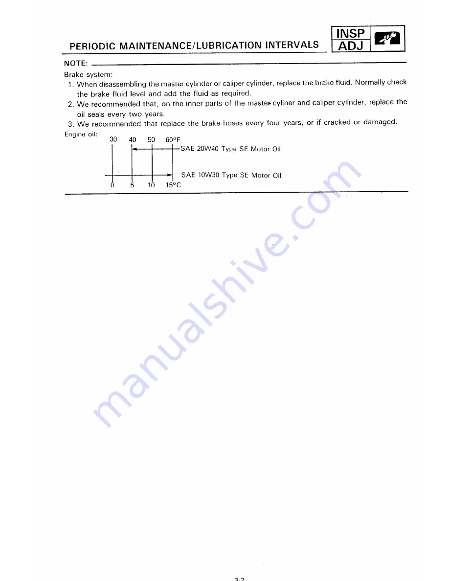 Yamaha XTZ750 Service Manual Download Page 55