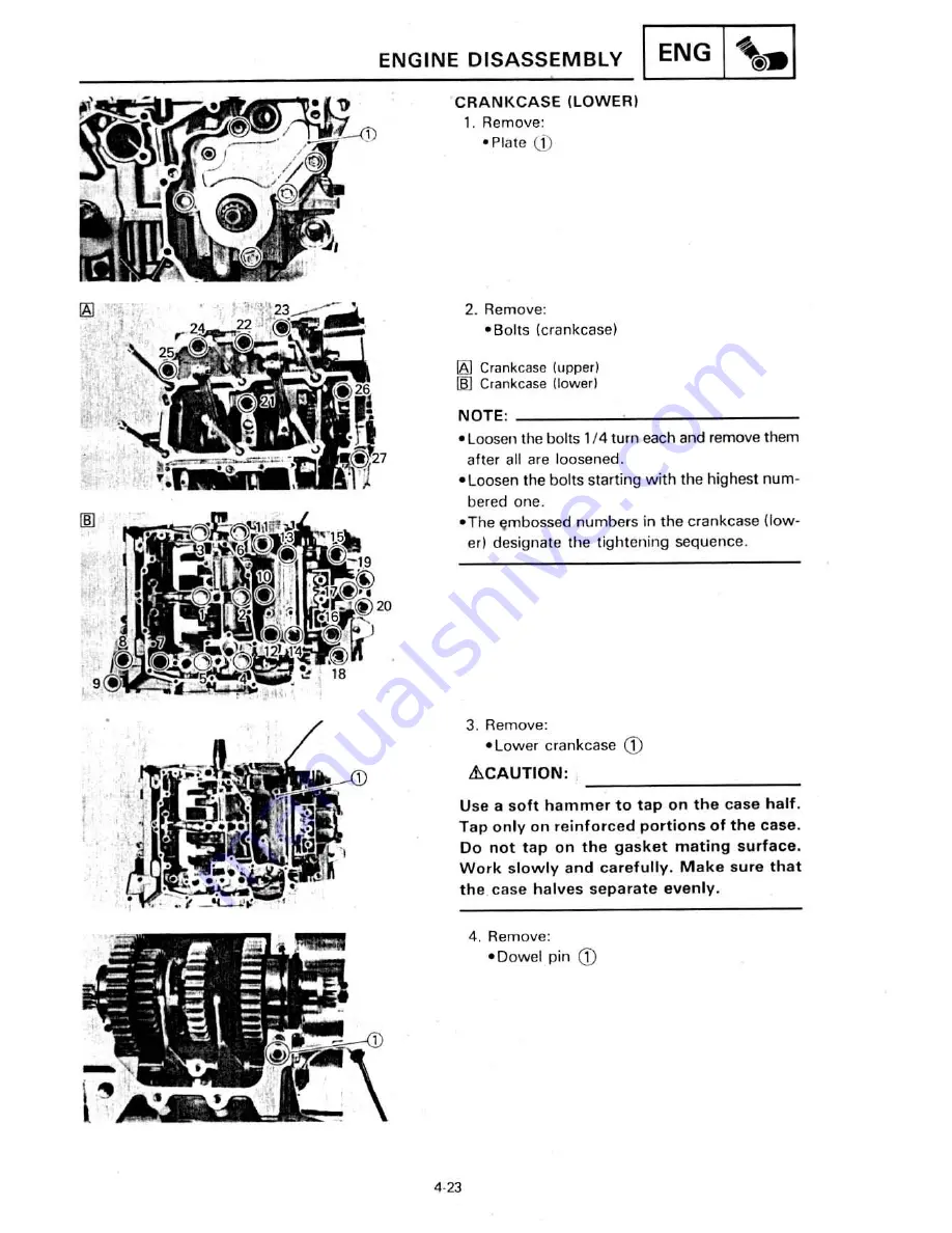 Yamaha XTZ750 Скачать руководство пользователя страница 132