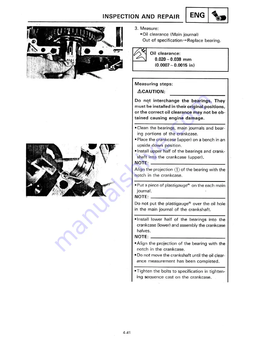 Yamaha XTZ750 Service Manual Download Page 207